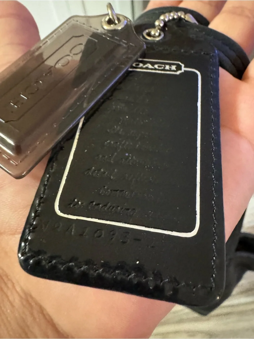 Coach spacious pebble
